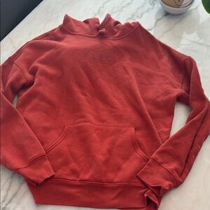 FLEO Burnt Red Orange XS Sweatshirt